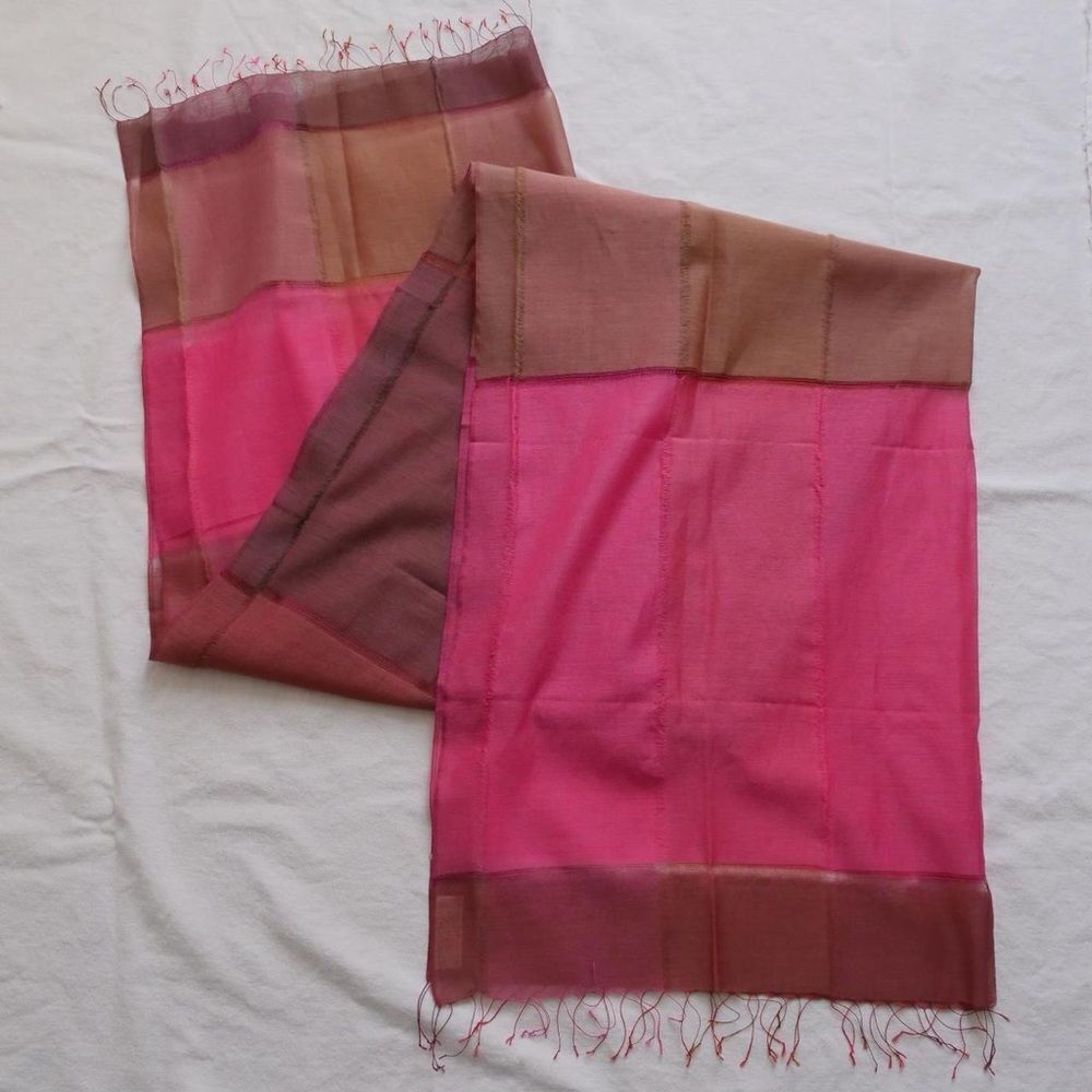Gorgeous Anichini by Diviya giant color block scarf - Picture 5 of 6